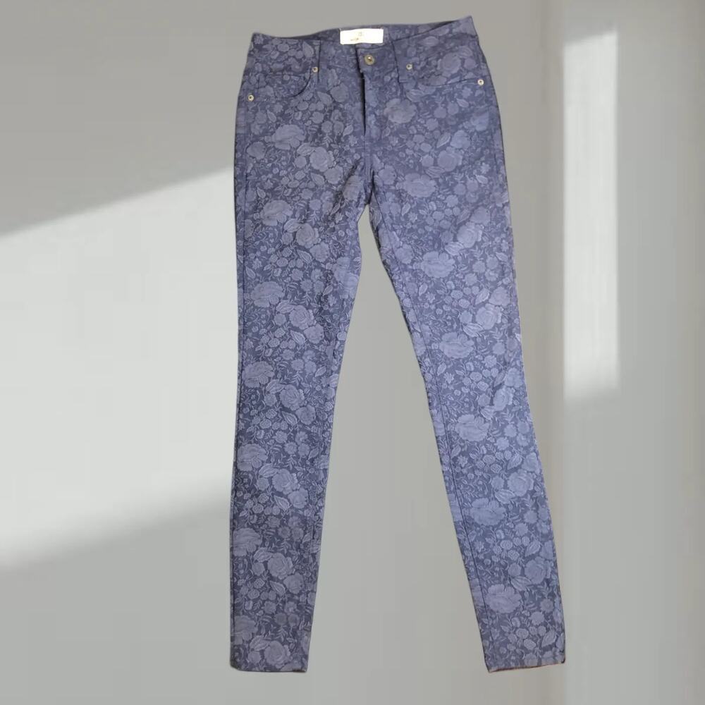 Dakota Collective Jeans Floral Skinny Pants – Size 28